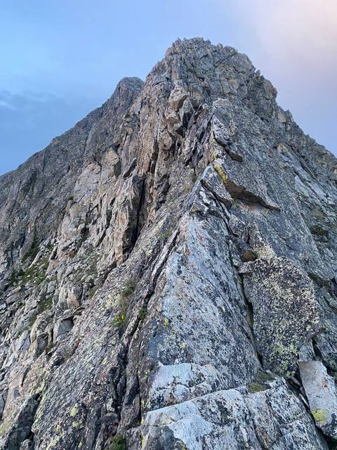 lol on AllTrails this qualifies as a knife edge